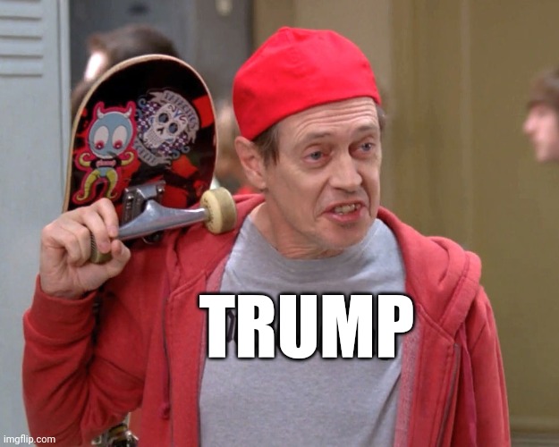 Only three years younger than Biden | TRUMP | image tagged in steve buscemi fellow kids | made w/ Imgflip meme maker