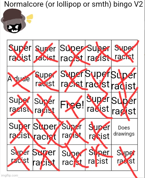 So close to a blackout | image tagged in normalcore bingo v2 | made w/ Imgflip meme maker