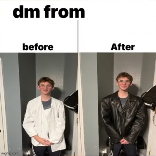dm from x | image tagged in dm from x | made w/ Imgflip meme maker