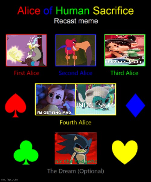 THE ANTI CREEPYPASTA | image tagged in aladdin,superkitties,wreck it ralph,the boss baby,my little pony,sonic the hedgehog | made w/ Imgflip meme maker