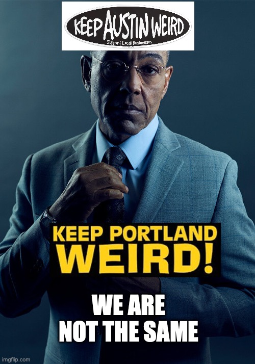 Gus Fring we are not the same | WE ARE NOT THE SAME | image tagged in gus fring we are not the same | made w/ Imgflip meme maker