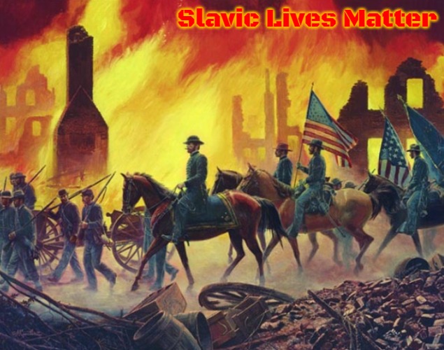 Georgia’s Sad History | Slavic Lives Matter | image tagged in georgia s sad history,slavic | made w/ Imgflip meme maker