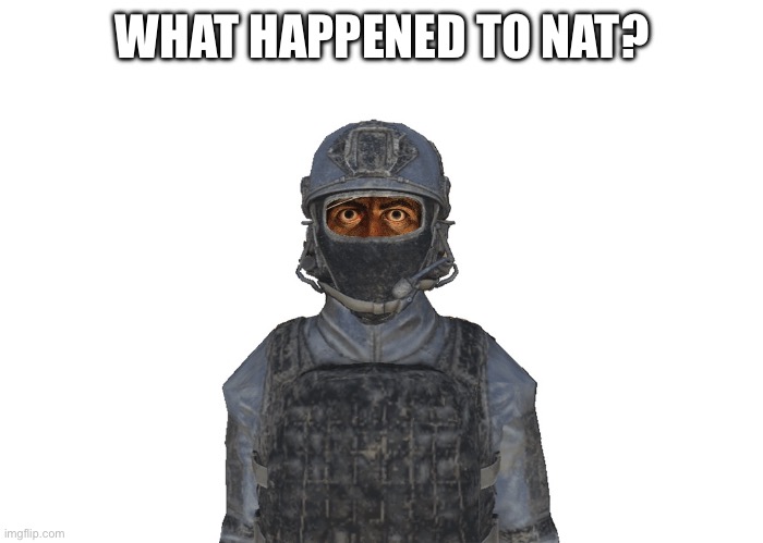 Why am I always late to these things? | WHAT HAPPENED TO NAT? | made w/ Imgflip meme maker