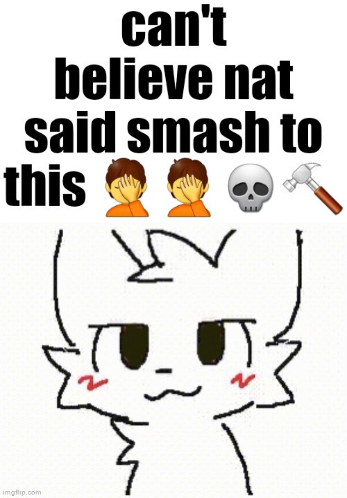 image tagged in can't believe nat said smash to this,you like kissing boys | made w/ Imgflip meme maker