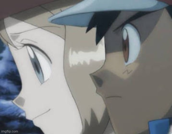Ash and serena | image tagged in ash and serena | made w/ Imgflip meme maker