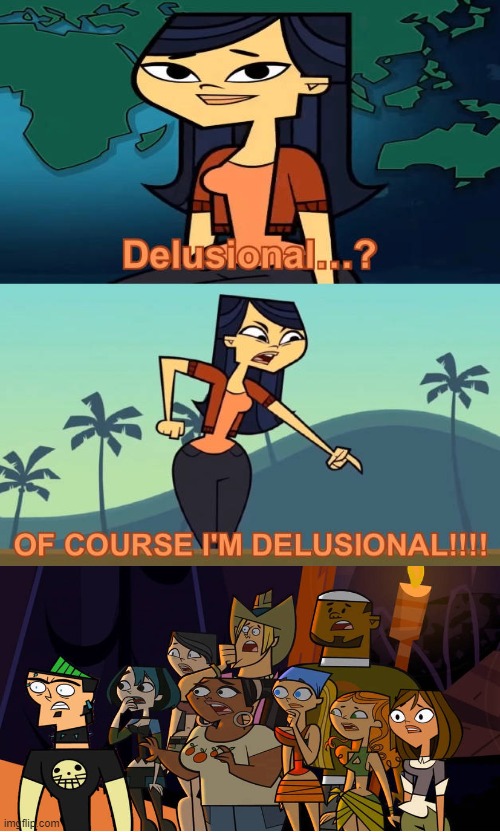 Total Drama OG Stars Shocked at Emma Being Mad | image tagged in total drama | made w/ Imgflip meme maker
