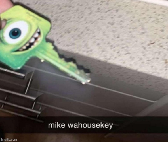 Mike Wa-house-key | image tagged in mike wa-house-key | made w/ Imgflip meme maker