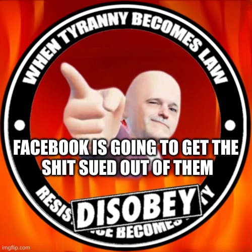 We can dream | FACEBOOK IS GOING TO GET THE 
SHIT SUED OUT OF THEM | image tagged in facebook,meta,illegal,lawsuit,class action,criminals | made w/ Imgflip meme maker