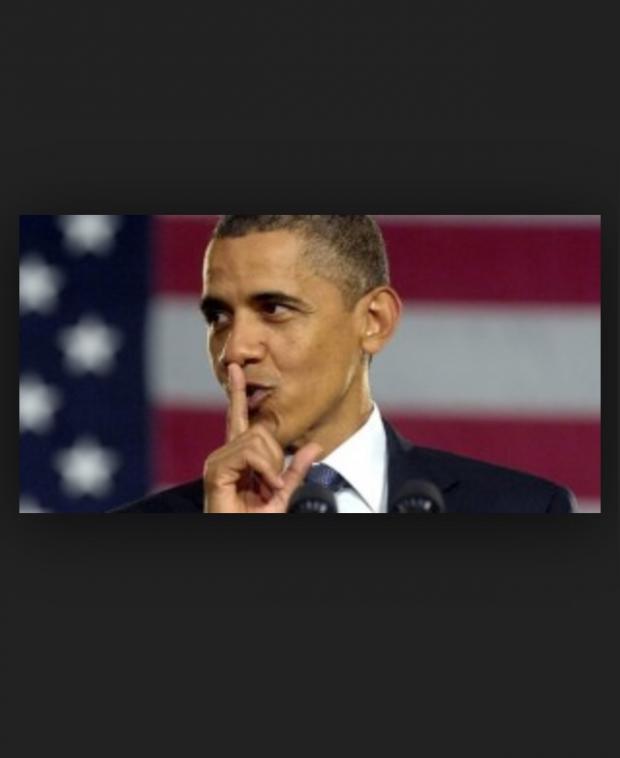High Quality Obama Shhh Blank Meme Template
