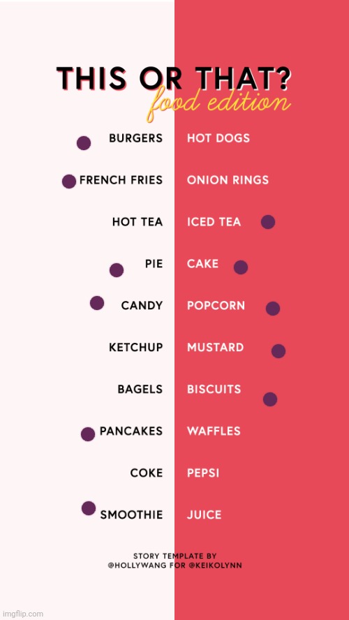 This Or That Food Edition | image tagged in this or that food edition | made w/ Imgflip meme maker