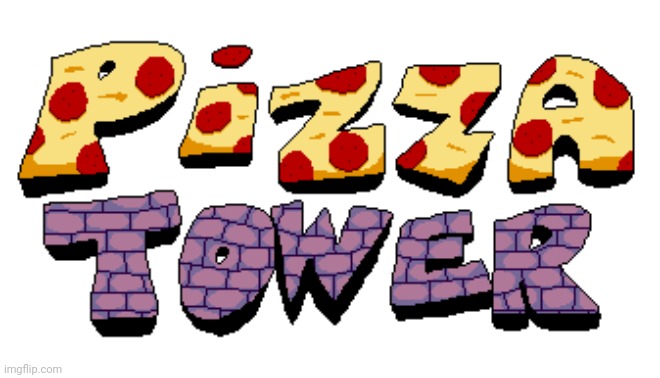 Pizza Tower Logo | image tagged in pizza tower logo | made w/ Imgflip meme maker