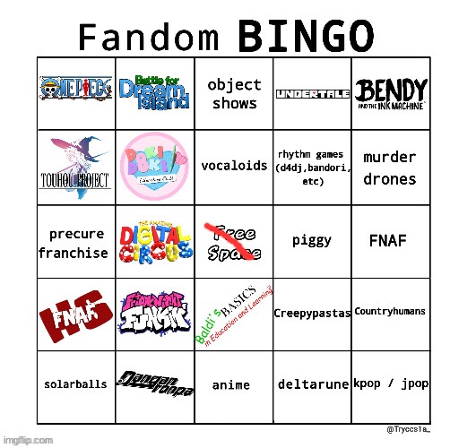 these all suck | image tagged in fandom bingo | made w/ Imgflip meme maker