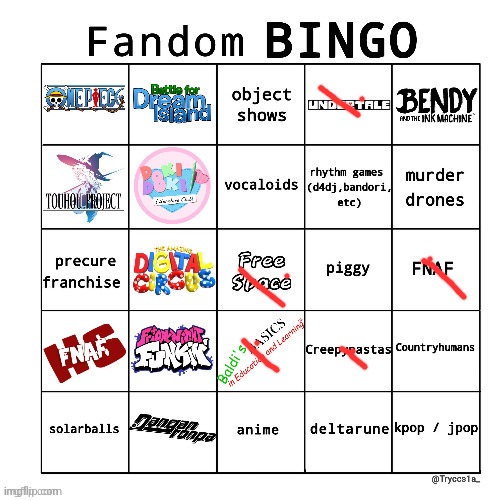 chat is this good | image tagged in fandom bingo | made w/ Imgflip meme maker