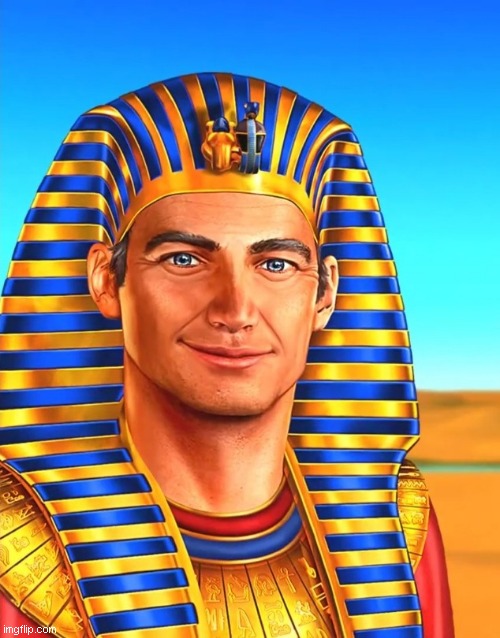 White Egyptian | image tagged in white egyptian | made w/ Imgflip meme maker