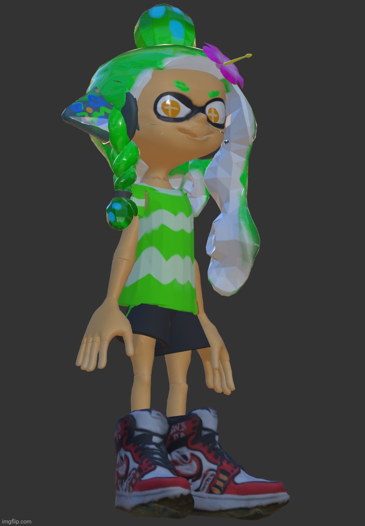 Mint splatoon drip shoes | image tagged in mint splatoon drip shoes | made w/ Imgflip meme maker