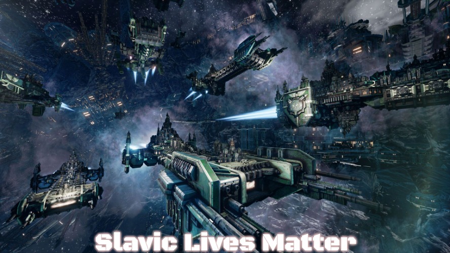 Slavic BattleFleet | Slavic Lives Matter | image tagged in slavic battlefleet,slavic | made w/ Imgflip meme maker
