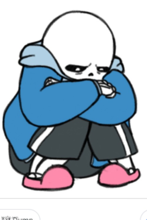 sad sans | image tagged in sad sans | made w/ Imgflip meme maker