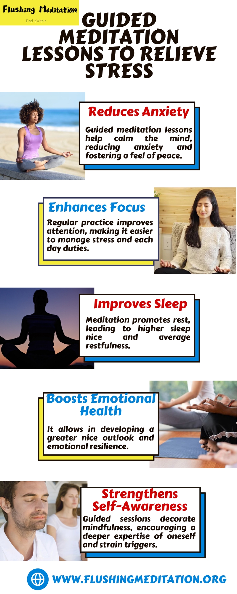 Guided Meditation Lessons To Relieve Stress Blank Meme Template