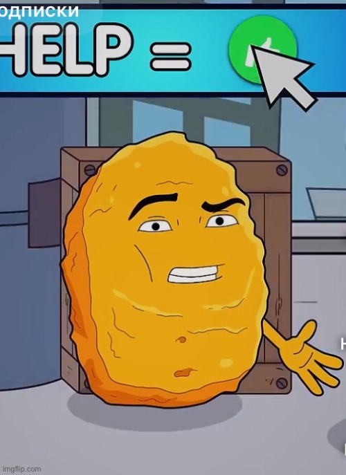 Its kinda weird seeing MDP nugget saying help me without eyes being raised | made w/ Imgflip meme maker