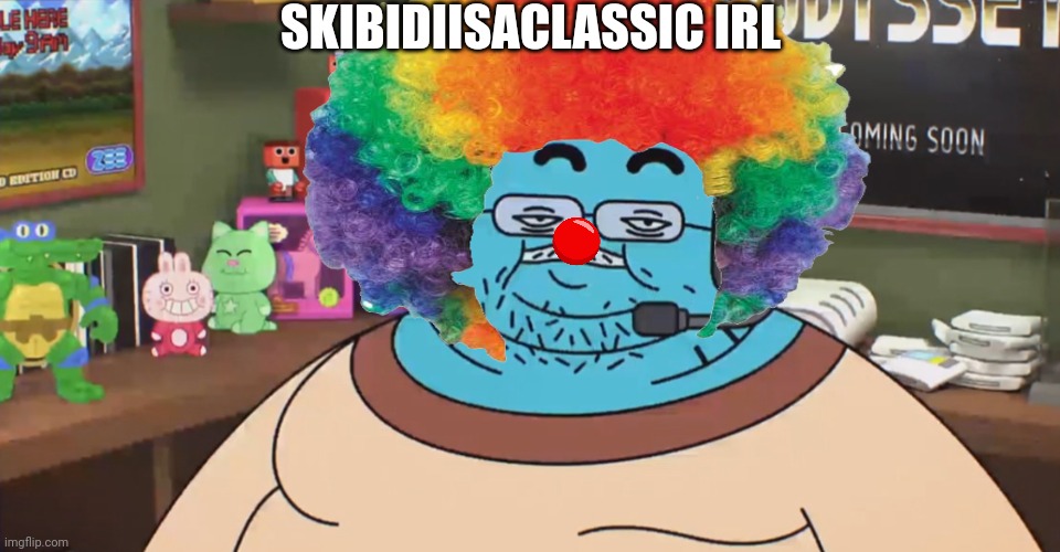 discord moderator | SKIBIDIISACLASSIC IRL | image tagged in discord moderator | made w/ Imgflip meme maker