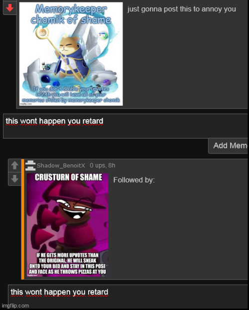made w/ Imgflip meme maker
