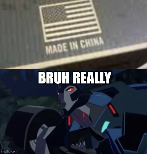 BRUH REALLY | image tagged in thunderhoof | made w/ Imgflip meme maker