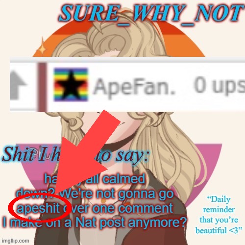 Ignore the shit quality | made w/ Imgflip meme maker