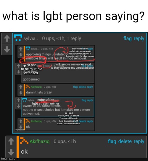 i have been consumed by the instagram brainrot | what is lgbt person saying? | made w/ Imgflip meme maker