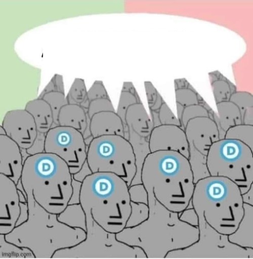 NPC Demorhhoid McSheeple Blank Meme Template