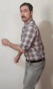 Dancing man Blank Meme Template