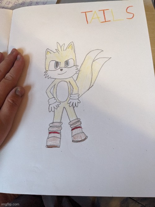 Tails From Sonic Movie | image tagged in tails the fox | made w/ Imgflip meme maker