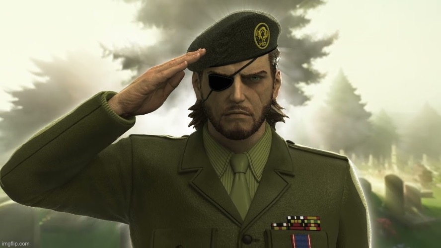 Metal Gear Solid Salut | image tagged in metal gear solid salut | made w/ Imgflip meme maker