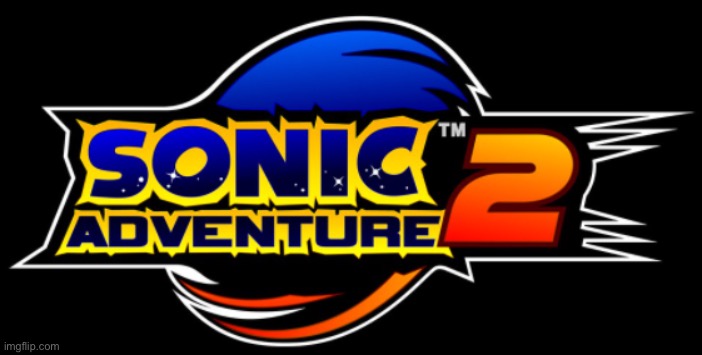 Sonic Adventure 2 logo | image tagged in sonic adventure 2 logo | made w/ Imgflip meme maker