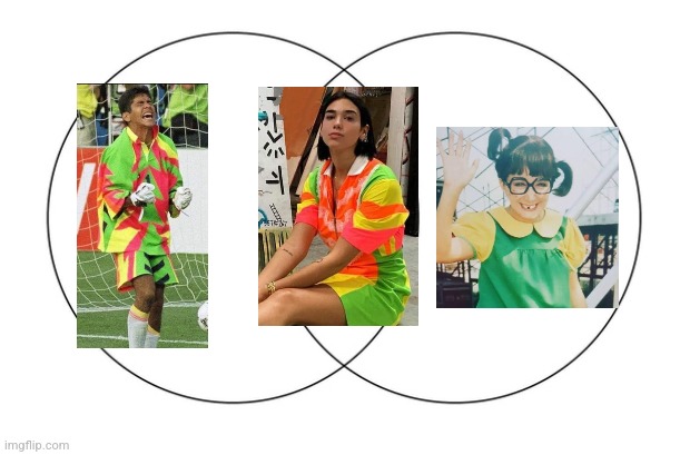 Dua lipa Campos | image tagged in venn diagram | made w/ Imgflip meme maker