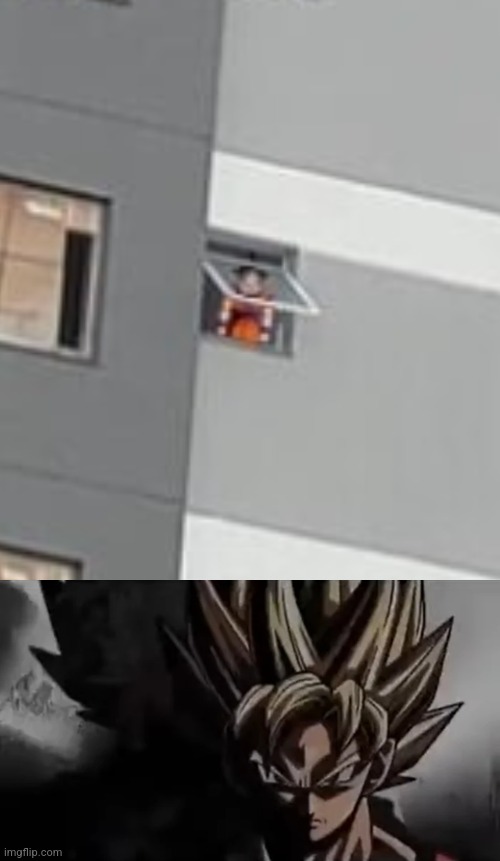 image tagged in goku staring | made w/ Imgflip meme maker