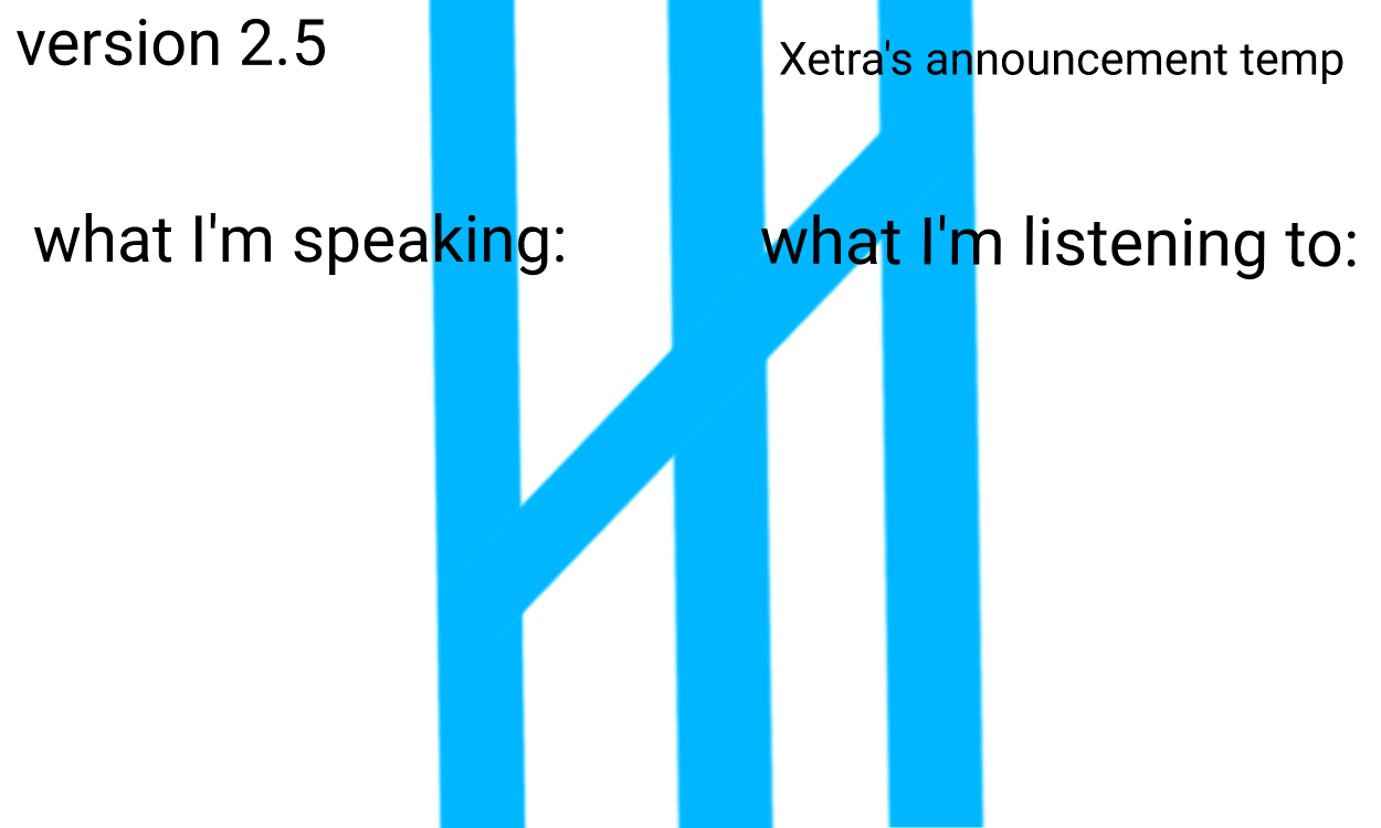 Xetra Announcement Temp 2.5 Blank Meme Template