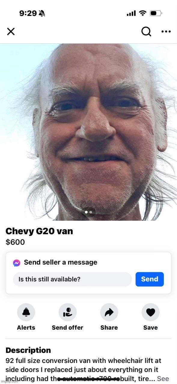 Oddly shaped van | made w/ Imgflip meme maker