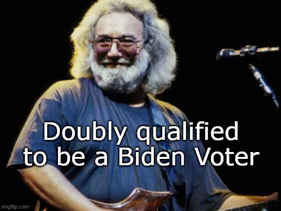 Doubly qualified to be a Biden Voter | made w/ Imgflip meme maker