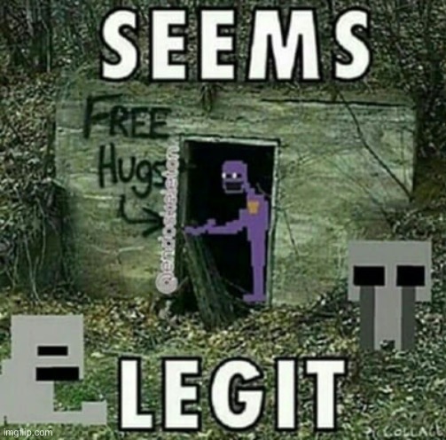 Follow me :3 (A FNAF Meme a Day: Day 71) | image tagged in fnaf,a fnaf meme a day | made w/ Imgflip meme maker