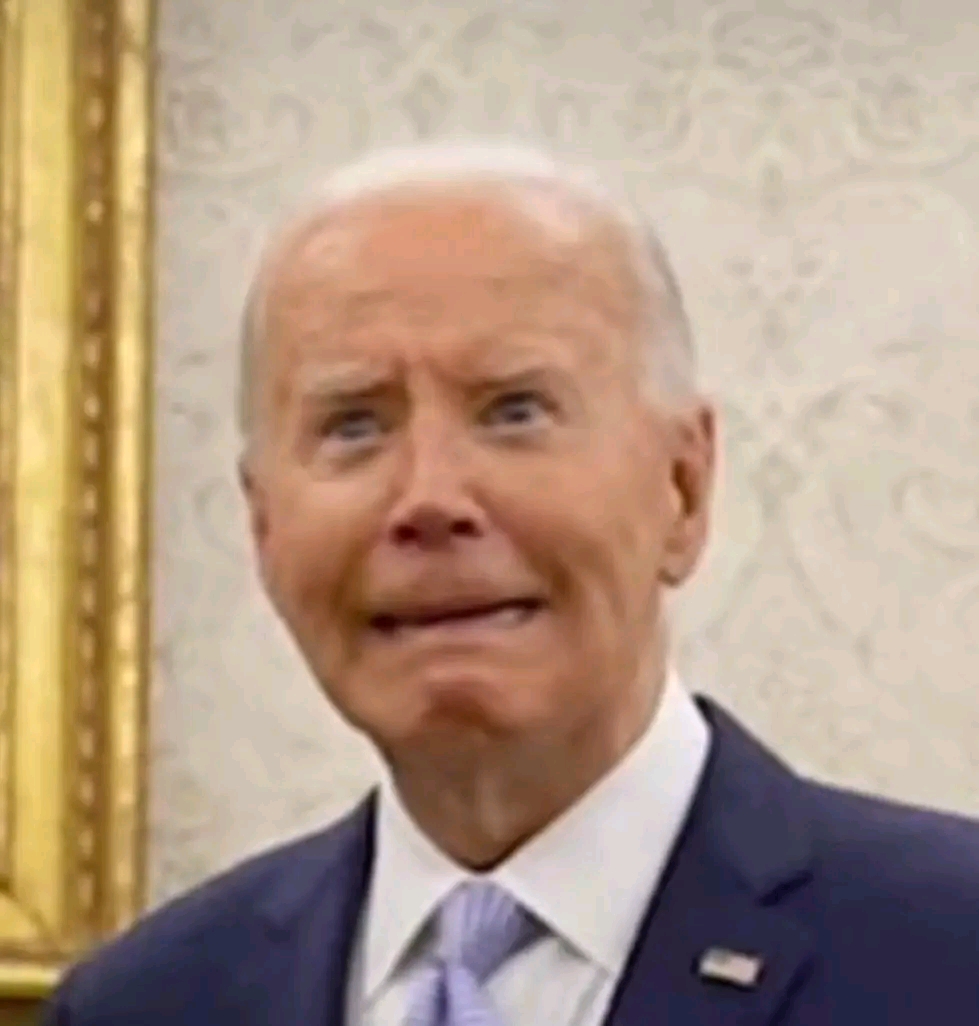 High Quality Biden fears poop Blank Meme Template