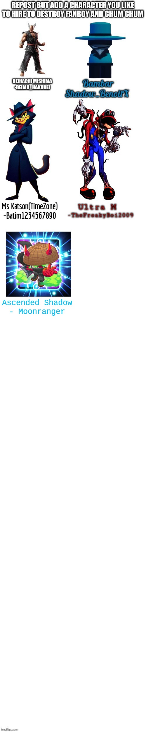 Ascended Shadow - Moonranger | made w/ Imgflip meme maker