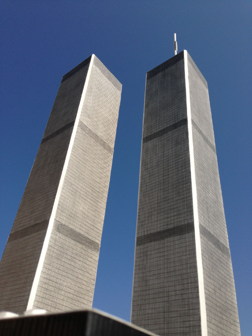 Twin Towers Blank Meme Template