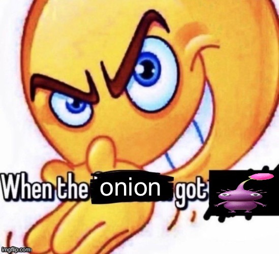 When the X got X | onion | image tagged in when the x got x | made w/ Imgflip meme maker