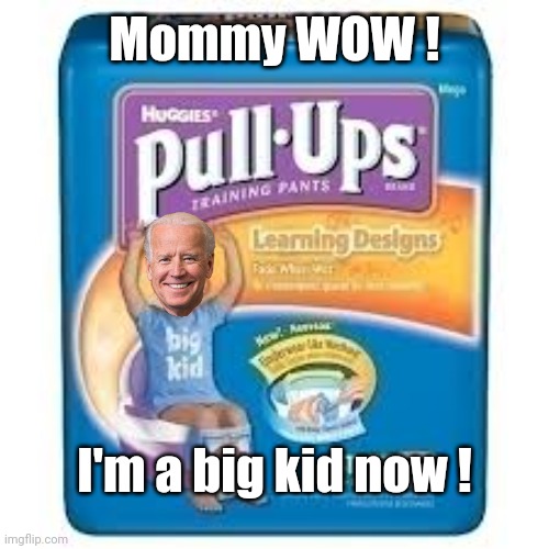 Mommy WOW ! I'm a big kid now ! | made w/ Imgflip meme maker