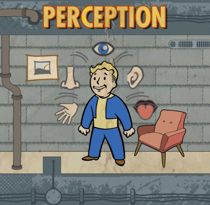 Fallout Perception Blank Meme Template