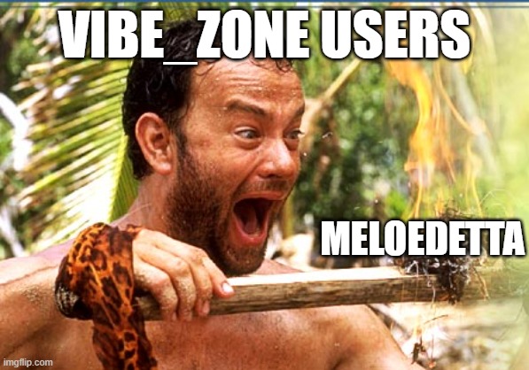 it's just so confusing | VIBE_ZONE USERS; MELOEDETTA | image tagged in memes,castaway fire,pokemon | made w/ Imgflip meme maker