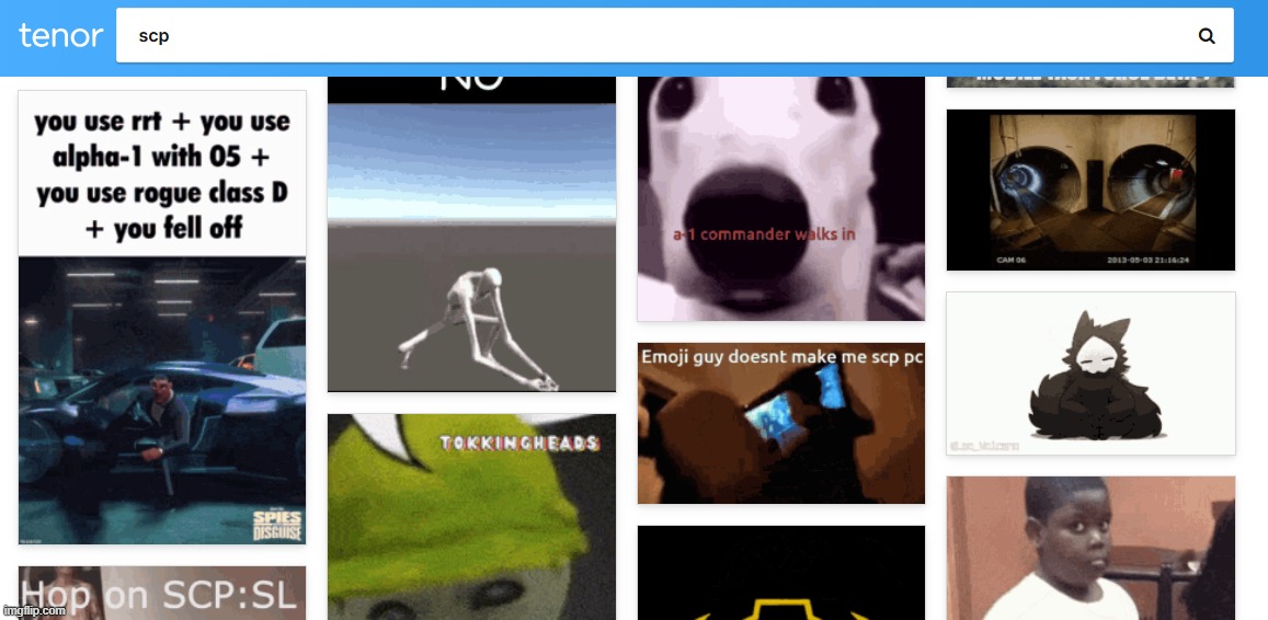 thats... thats not an SCP | made w/ Imgflip meme maker