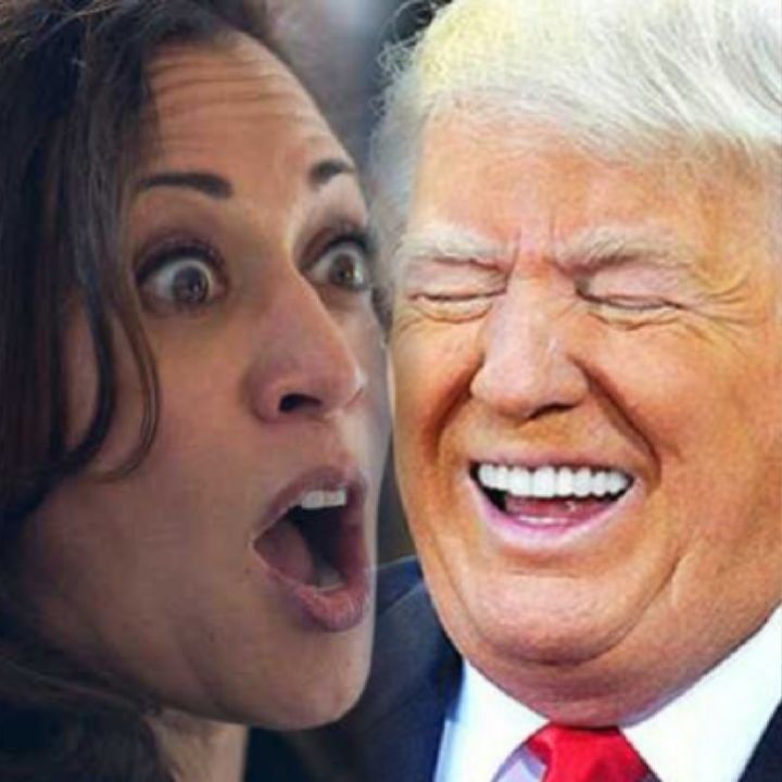 Trump and Kamala Blank Meme Template