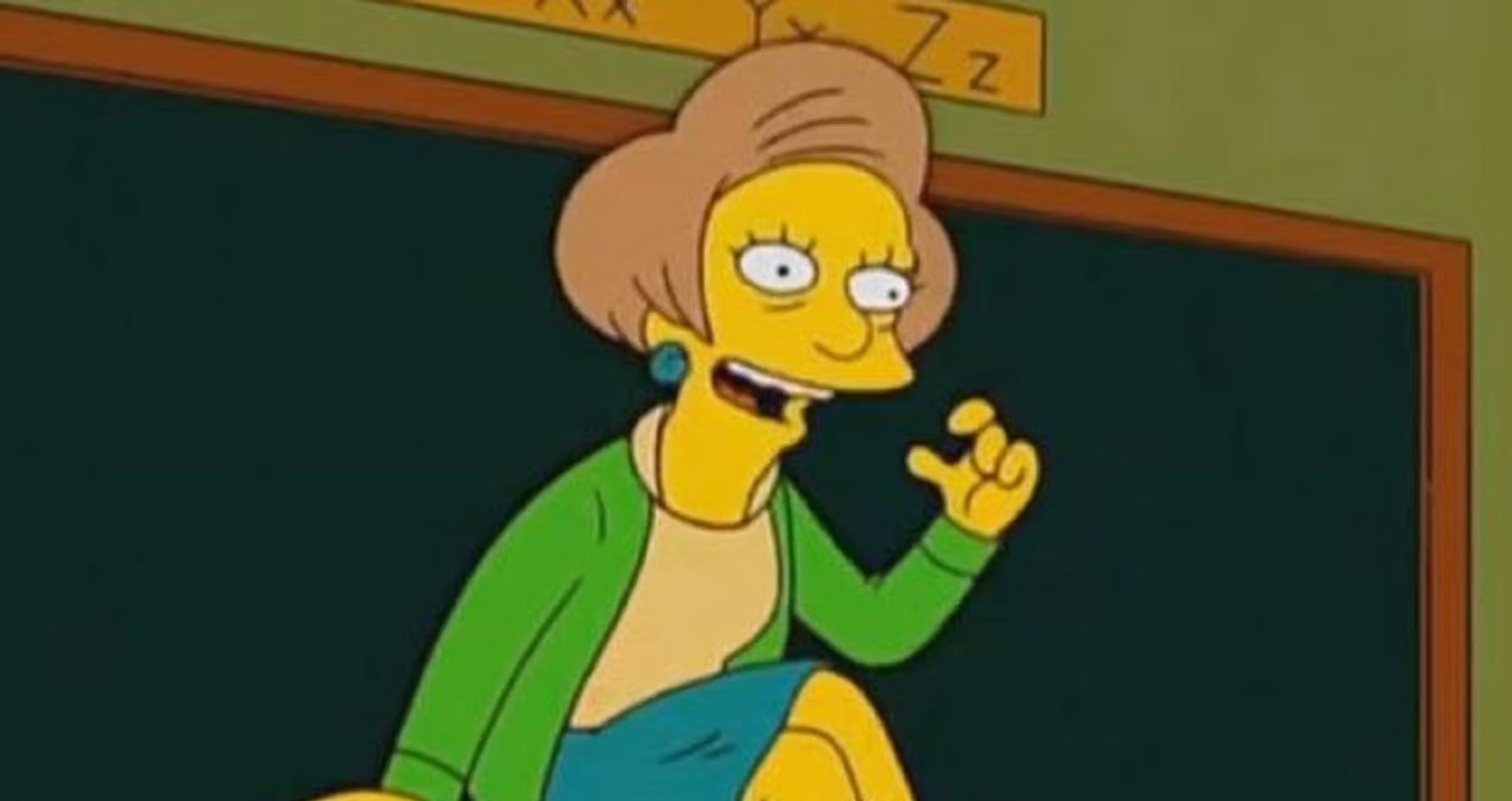 Edna krabappel Blank Meme Template