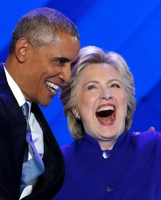 Barrack and Hillary Blank Meme Template